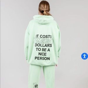 MAYFAIR GROUP Seafoam sweat SET